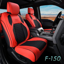 Load image into Gallery viewer, Fit 2015-2024 F150, 2017-2024 F250 F350 Crew Cab Coverado Custom Seat Covers Front and Back Waterproof 5 Seats Faux Leather Full Coverage Seat Protectors