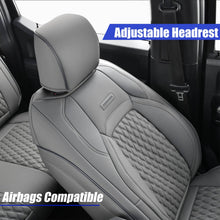 Load image into Gallery viewer, Fit 2015-2024 F150, 2017-2024 F250 F350 Crew Cab Coverado Custom Seat Covers Front and Back Waterproof 5 Seats Faux Leather Full Coverage Seat Protectors