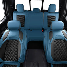 Load image into Gallery viewer, Coverado 2009-2023 Ram 1500, 2010-2024 Ram 2500 3500 Crew Cab Custom Fit Seat Covers Leather Full Coverage Auto Seat Protector with Concave Front, Split Curved Back/ Flat Back Seats