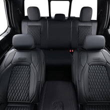 Load image into Gallery viewer, Coverado 2009-2023 Ram 1500, 2010-2024 Ram 2500 3500 Crew Cab Custom Fit Seat Covers Leather Full Coverage Auto Seat Protector with Concave Front, Split Curved Back/ Flat Back Seats