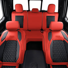 Load image into Gallery viewer, Coverado 2009-2023 Ram 1500, 2010-2024 Ram 2500 3500 Crew Cab Custom Fit Seat Covers Leather Full Coverage Auto Seat Protector with Concave Front, Split Curved Back/ Flat Back Seats