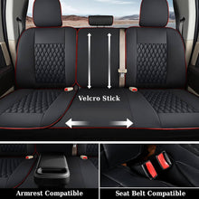 Load image into Gallery viewer, Fit 2014-2021 Toyota Tundra CrewMax Custom Fit Coverado Car Seat Covers Full Coverage Water Resistant Auto Seat Protectors