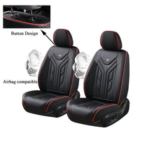 Load image into Gallery viewer, Coverado Quality Leatherette Front and Back Car Seat Covers Universal Fit Seat Protectors