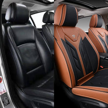 Load image into Gallery viewer, Coverado Quality Leatherette Front and Back Car Seat Covers Universal Fit Seat Protectors