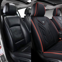 Load image into Gallery viewer, Coverado 2 Seats Front Leather Car Seat Covers Water Resistant Fashionable Auto Seat Protectors Universal Fit
