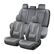 Load image into Gallery viewer, 5 Seats Coverado Auto Seat Covers Premium Leather Waterproof Full Set Front and Rear Car Seat Protectors Interior Accessories Universal Fit