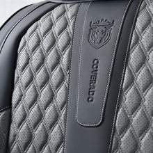 Load image into Gallery viewer, Coverado Front and Rear Car Seat Covers Universal Fit Premium Leather Water Resistant Driver Passenger Auto Seat Protectors Interior Covers