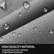 Load image into Gallery viewer, Coverado Back Bench Canvas Seat Covers for Cars Trucks SUV Auto Rear Seat Protectors for Kids & Dogs Universal Fit