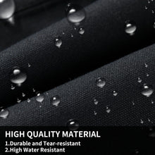 Load image into Gallery viewer, Coverado Canvas Front Rear Car Seat Covers Universal Fit Auto Seat Protectors for Kids & Dogs