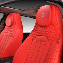 Load image into Gallery viewer, Coverado Full Set Seat Covers 5 Seats Front and Back Premium Faux Leather Seats Universal Fit