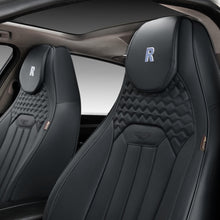 Load image into Gallery viewer, Coverado Full Set Seat Covers 5 Seats Front and Back Premium Faux Leather Seats Universal Fit