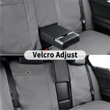 Load image into Gallery viewer, Coverado Back Bench Canvas Seat Covers for Cars Trucks SUV Auto Rear Seat Protectors for Kids & Dogs Universal Fit