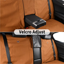 Load image into Gallery viewer, Coverado Back Bench Canvas Seat Covers for Cars Trucks SUV Auto Rear Seat Protectors for Kids & Dogs Universal Fit