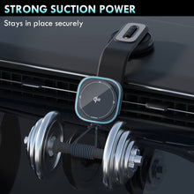 Load image into Gallery viewer, Coverado Car Wireless Charger Magnetic 15W Car Mount Fast Charging Phone Holder for iPhone 16 15 14 13 12