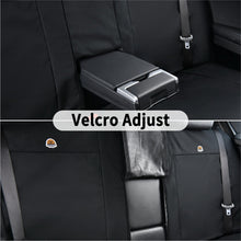 Load image into Gallery viewer, Coverado Canvas Front Rear Car Seat Covers Universal Fit Auto Seat Protectors for Kids & Dogs