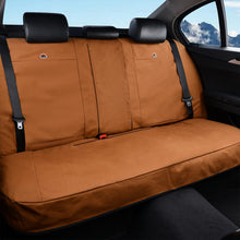 Load image into Gallery viewer, Coverado Back Bench Canvas Seat Covers for Cars Trucks SUV Auto Rear Seat Protectors for Kids & Dogs Universal Fit