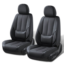 Load image into Gallery viewer, 2 Seats Coverado Front Driver and Passenger Car Seat Covers Premium Leather Auto Seat Protectors Water Resistant Universal Fit