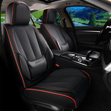 Load image into Gallery viewer, 5 Seats Coverado Car Seat Covers for Cars Front and Rear Full Set with Lumbar Support Premium Leather Waterproof Auto Seat ProtectorsUniversal Fit