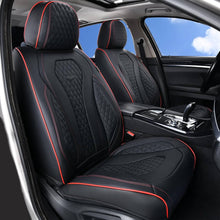 Load image into Gallery viewer, Coverado Front and Back Seat Covers for Cars Premium Leatherette Auto Seat Protectors Water Resistant Universal Fit