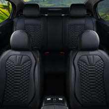 Load image into Gallery viewer, 5 Seats Coverado Car Leather Seat Covers Fashion Front and Rear Leatherette Full Set Water Resistant Universal Fit