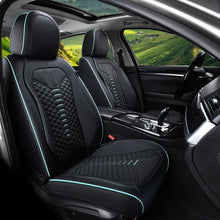Load image into Gallery viewer, 5 Seats Coverado Car Leather Seat Covers Fashion Front and Rear Leatherette Full Set Water Resistant Universal Fit