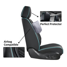 Load image into Gallery viewer, 5 Seats Coverado Car Leather Seat Covers Fashion Front and Rear Leatherette Full Set Water Resistant Universal Fit