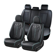 Load image into Gallery viewer, 5 Seats Coverado Car Leather Seat Covers Fashion Front and Rear Leatherette Full Set Water Resistant Universal Fit