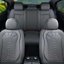 Load image into Gallery viewer, 5 Seats Coverado Car Leather Seat Covers Fashion Front and Rear Leatherette Full Set Water Resistant Universal Fit