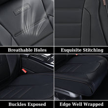 Load image into Gallery viewer, 5 Seats Coverado Car Seat Covers Full Set Premium Leather Front Rear Auto Seat Protectors Universal Fit