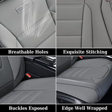 Load image into Gallery viewer, 5 Seats Coverado Car Seat Covers Full Set Premium Leather Front Rear Auto Seat Protectors Universal Fit