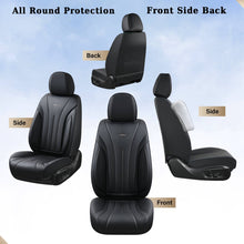 Load image into Gallery viewer, Coverado 5 Seats Full Set Car Seat Covers Front and Back Quality Leather Auto Seat Protectors Universal Fit