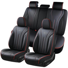 Load image into Gallery viewer, Coverado 5 Seats Full Set Car Seat Covers Front and Back Quality Leather Auto Seat Protectors Universal Fit
