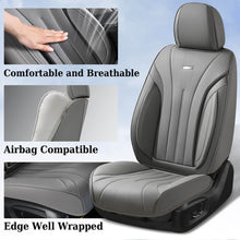 Load image into Gallery viewer, Coverado 5 Seats Full Set Car Seat Covers Front and Back Quality Leather Auto Seat Protectors Universal Fit