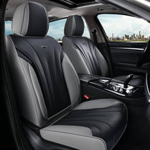 Load image into Gallery viewer, Coverado 5 Seats Full Set Car Seat Covers Front and Back Quality Leather Auto Seat Protectors Universal Fit