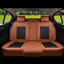 Load image into Gallery viewer, Coverado Quality Leatherette Front and Back Car Seat Covers Universal Fit Seat Protectors