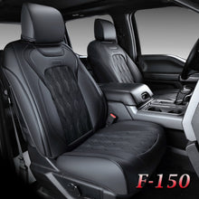 Load image into Gallery viewer, 50% OFF🔥🔥 2015-2023 F150, 2017-2023 F250 F350 Crew Cab Coverado Custom Seat Covers Waterproof Leather Front and Back Full Set