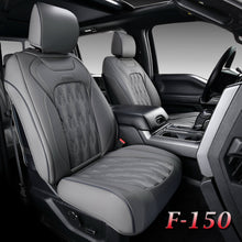 Load image into Gallery viewer, 50% OFF🔥🔥 2015-2023 F150, 2017-2023 F250 F350 Crew Cab Coverado Custom Seat Covers Waterproof Leather Front and Back Full Set