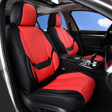 Load image into Gallery viewer, 5 Seats Coverado Car Seat Covers for Cars Front and Rear Full Set with Lumbar Support Premium Leather Waterproof Auto Seat ProtectorsUniversal Fit