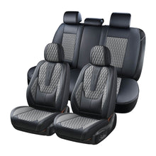 Load image into Gallery viewer, 5 Seats Coverado Auto Seat Covers Premium Leather Waterproof Full Set Front and Rear Car Seat Protectors Interior Accessories Universal Fit