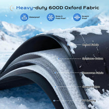 Load image into Gallery viewer, Coverado Car Windshield Snow Ice Cover 600D Oxford Fabric with 5 Layers Protection Heavy Duty Used for Snow Protection Rain and Sun Fit Most SUVs Sedans