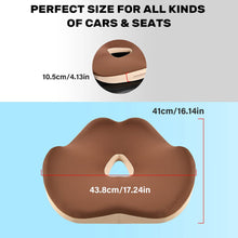 Load image into Gallery viewer, 50% OFF🔥🔥 Coverado Foam Seat Cushion / Lumbar Support Pillow for Car, Office Chair, Sofa