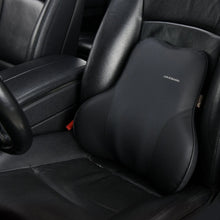 Load image into Gallery viewer, 50% OFF🔥🔥 Coverado Leather Lumbar Back Support Pillow for Cars, Office Chair, Sofa with Detachable Memory Foam Car Back Support Lower Back Pain