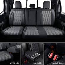 Load image into Gallery viewer, 50% OFF🔥🔥 2015-2023 F150, 2017-2023 F250 F350 Crew Cab Coverado Custom Seat Covers Waterproof Leather Front and Back Full Set