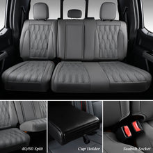 Load image into Gallery viewer, 50% OFF🔥🔥 2015-2023 F150, 2017-2023 F250 F350 Crew Cab Coverado Custom Seat Covers Waterproof Leather Front and Back Full Set