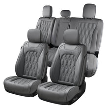 Load image into Gallery viewer, 50% OFF🔥🔥 2015-2023 F150, 2017-2023 F250 F350 Crew Cab Coverado Custom Seat Covers Waterproof Leather Front and Back Full Set