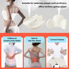 Load image into Gallery viewer, 50% OFF🔥🔥 Coverado Foam Seat Cushion / Lumbar Support Pillow for Car, Office Chair, Sofa