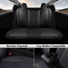 Load image into Gallery viewer, 50% OFF🔥🔥 Fit 2017-2023 Tesla Model 3 Coverado Custom Car Seat Covers Premium Leather Front and Back Auto Seat Protectors