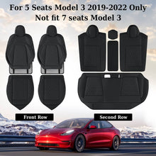 Load image into Gallery viewer, 50% OFF🔥🔥 Fit 2017-2023 Tesla Model 3 Coverado Custom Car Seat Covers Premium Leather Front and Back Auto Seat Protectors