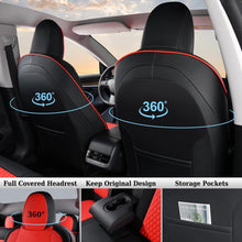 Load image into Gallery viewer, 50% OFF🔥🔥 Fit 2017-2023 Tesla Model 3 Coverado Custom Car Seat Covers Premium Leather Front and Back Auto Seat Protectors
