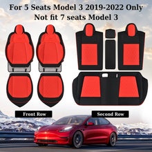 Load image into Gallery viewer, 50% OFF🔥🔥 Fit 2017-2023 Tesla Model 3 Coverado Custom Car Seat Covers Premium Leather Front and Back Auto Seat Protectors